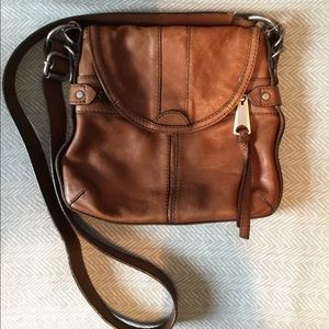 Fossil Leather Crossbody Bag